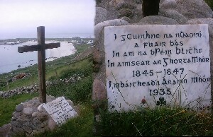 rainn Mhir - In memory of the people who died in the times of the Penal Laws, the Great Famine 1845 to 1847 and the Arranmore drowning 1935