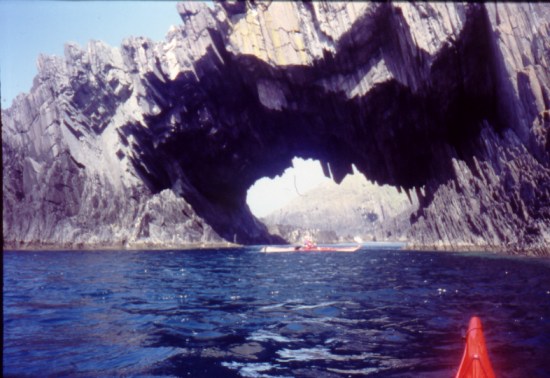 A sea kayaker's view